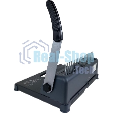 Переплетчик ГЕЛЕОС БП-12 на пластиковую пружину, А4, ручная перфорация 12 листов, переплет макс до 500 л., глубина перфорации 3,5-5,5 мм