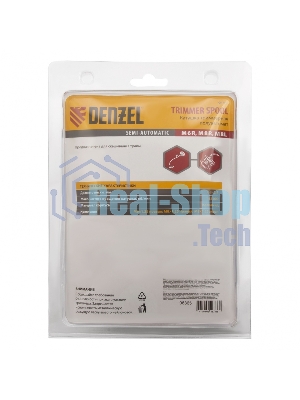 Катушка триммерная полуавтомат шестигранник Denzel HEX х15,6 болт М6 правый М 96365