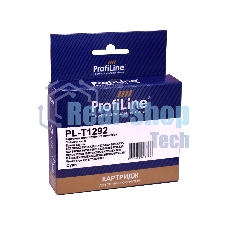 Картридж струйный ProfiLine PL-T1292 для принтеров Epson Stylus SX230/SX235/SX420/SX425/SX430/SX435/SX438/SX440/SX445/SX525/SX535/SX620/Stylus Office B42/BX305/BX320/BX525/BX535/BX625/BX630/BX635/BX925/BX935/WorkForce 7015/7515/7525 с чернилами Cyan
