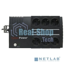 Источник бесперебойного питания CyberPower BS650E черный 650VA