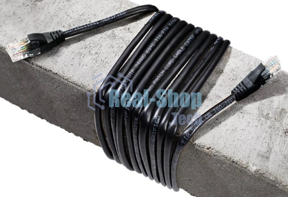 Патч-корд литой AOpen ANP511 2M BK UTP cat.5е 2м черный