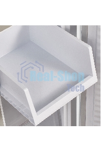 Холодильник Maunfeld MFF183NFWE белый трехкамерный инвертор 270/135л морозилка снизу, Total NoFrost, Side by Side