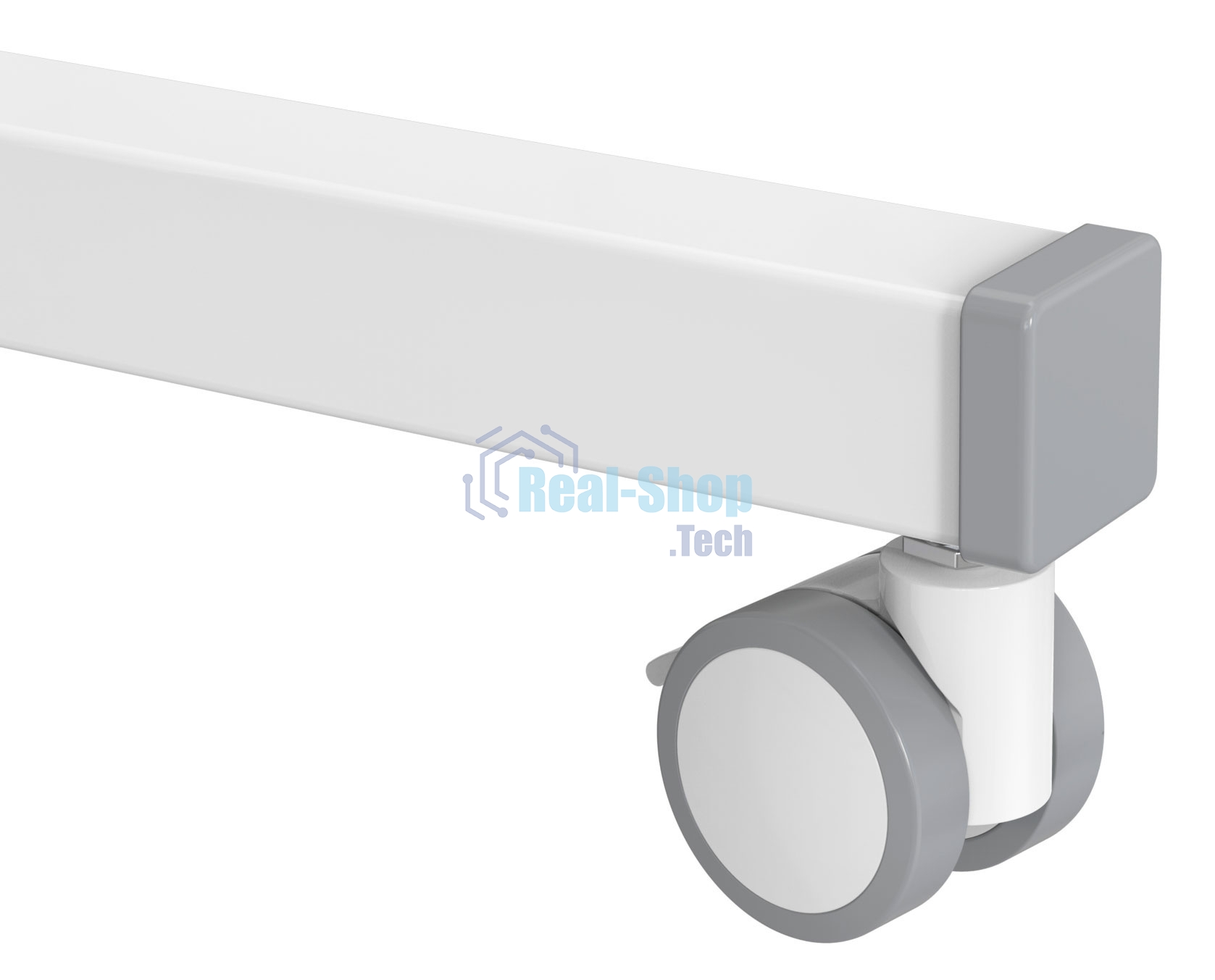 Стол для ноутбука Cactus VM-FDE103 столешница МДФ белый 91.5x56x123см (CS-FDE103WWT)