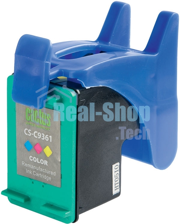 Картридж струйный Cactus CS-C9361 №136 трехцветный (18 мл.) для HP DJ 5443/D4163/DJ 6313/PS 2573/C3183/C4183/D5163/1513/1513s