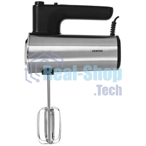 Миксер Centek CT-1101 черный/серебристый
