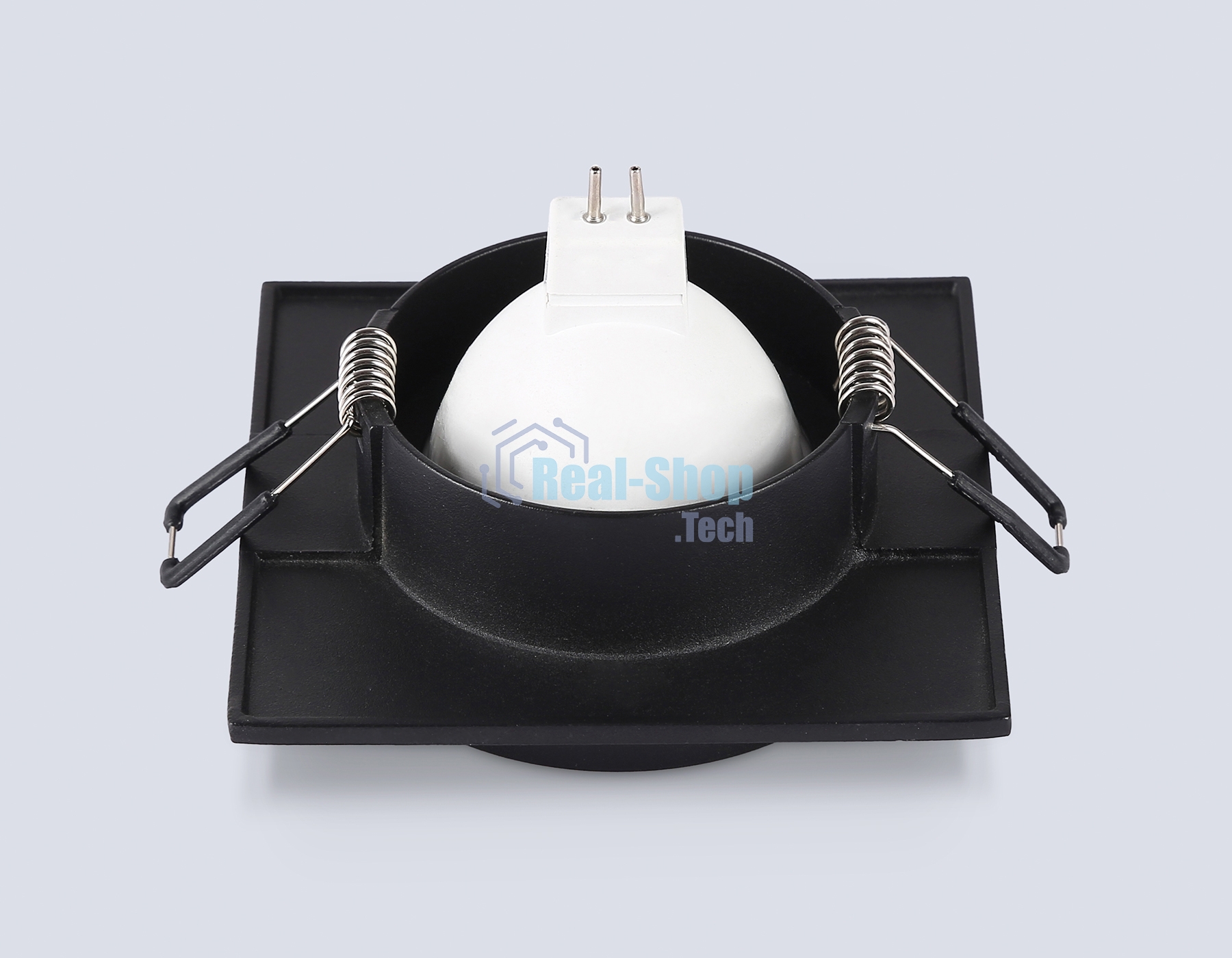 Светильник Ambrella light TN30710 BK черный GU5.3 92*92*36
