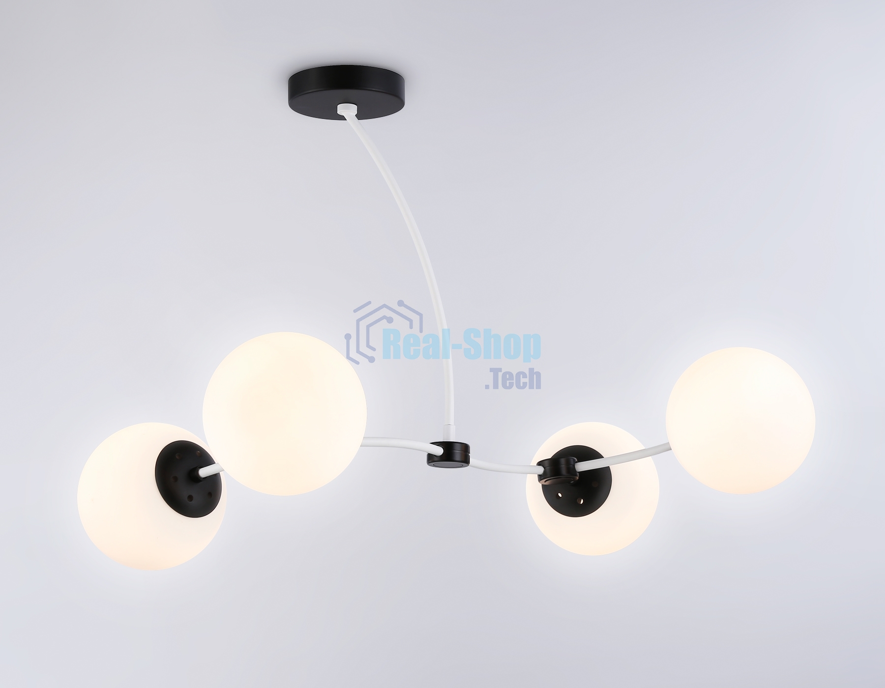 Светитльник Ambrella Light TR2542/4 WH/BK белый/черный E27/4 max 60W 700*450*450