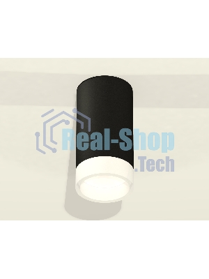 Светильник Ambrella Light XS8162002 SBK/FR черный песок/белый матовый GX53 (C8162, N8401)