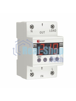 Реле напряжения с дисплеем MRV 63А PROxima EKF MRV-63A