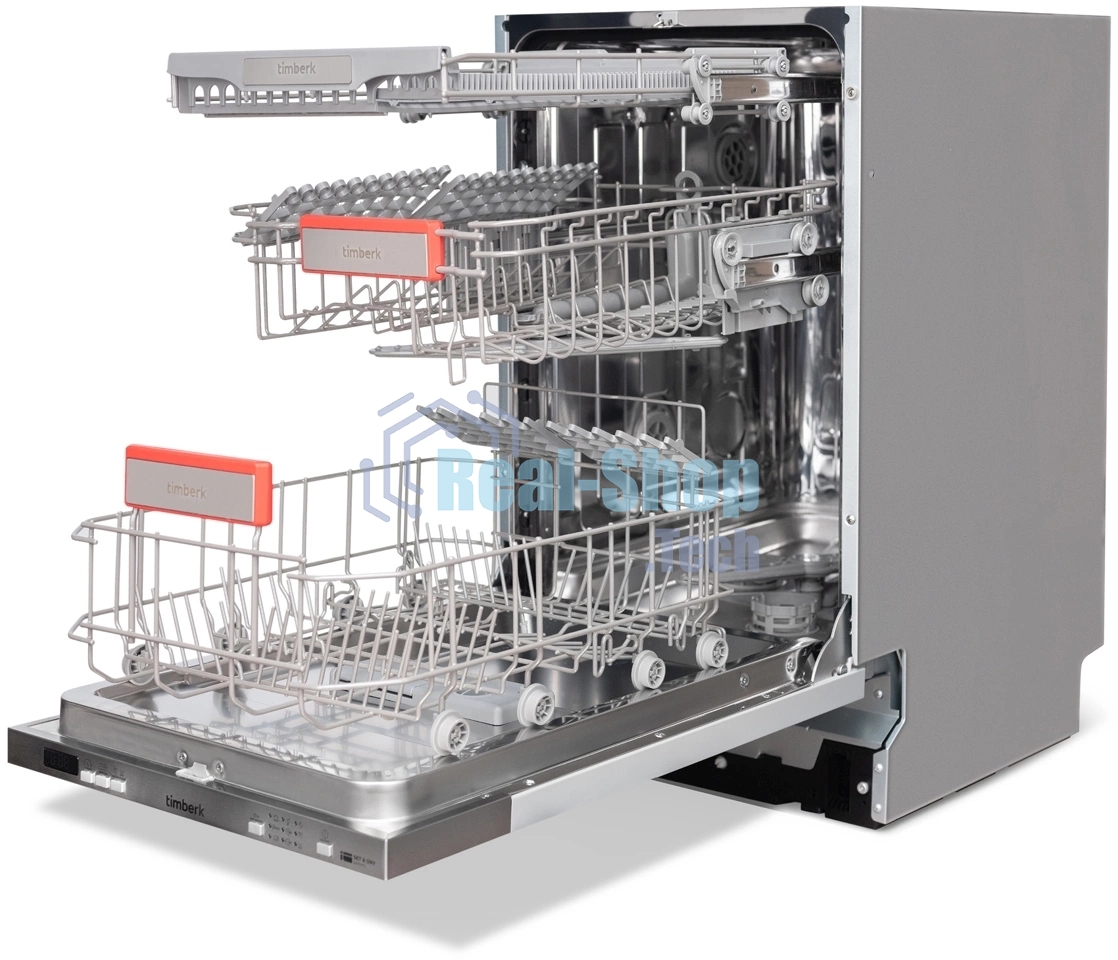Посудомоечная машина Timberk Set&Dry T-DW45BI103 серебристый (узкая)