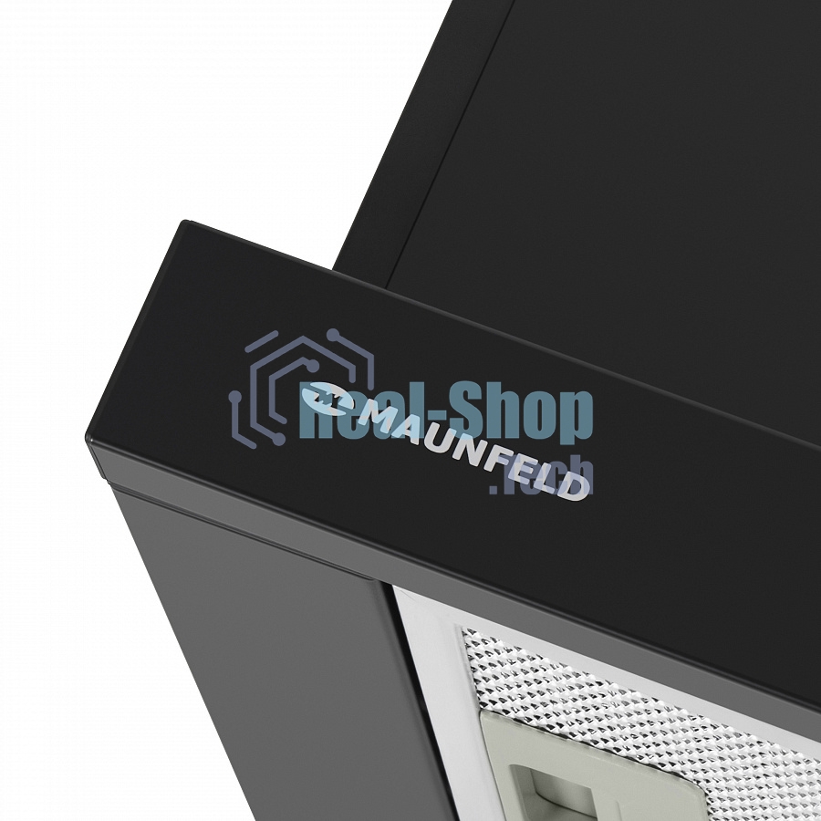 Вытяжка встраиваемая Maunfeld VS Light 60 черный, 60 см, 520 куб. м/ч, 56 дБ