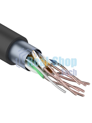 Кабель витая пара PROconnect FTP 4PR 24AWG, CCA, cat.5e, наружный (OUTDOOR), бухта 305 м