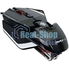 Мышь проводная Mad Catz R.A.T. 2+ черный, 5000 dpi, USB, кнопки - 3