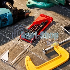 Набор сверл по металлу Kranz (HSS) диаметр 4.0-10.0 мм (5 шт.)