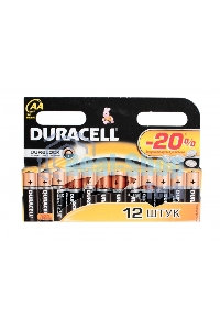 Батарейка DURACELL LR6-12BL BASIC (12 шт. в уп-ке)