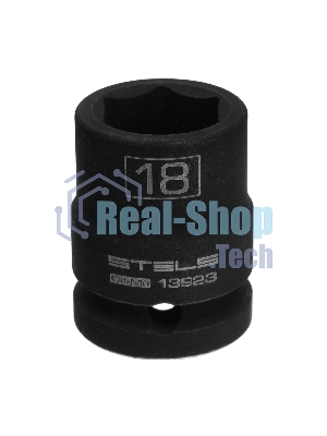 Головка ударная шестигранная Stels 18 мм, 1/2