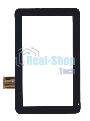 Сенсорное стекло (тачскрин) для Dns Air Tab E101. черное