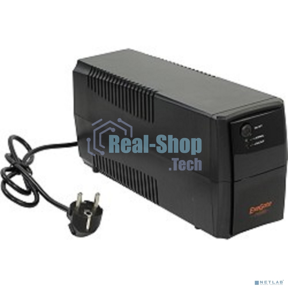Источник бесперебойного питания ExeGate Power Back BNB-600 / 600 ВА / 360 Вт / 2 x CEE 7 (евророзетка)