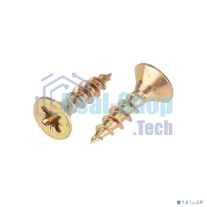 Саморез универсальный Kranz 4х16, желтый цинк, короб (200 шт./уп.)