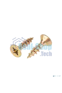 Саморез универсальный Kranz 4х16, желтый цинк, короб (200 шт./уп.)