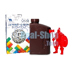 Фотополимерная смола NVPrint Standard Resin Clear Red для 3D печати 1 кг (бут)