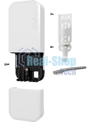 Уличная точка доступа Mikrotik Wi-Fi 6 2.4/5 AP 802.11a/n/ac/ax 2Gbit eth 9W 802.3af/at POE