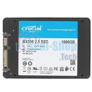 Накопитель SSD Crucial BX500, 1Tb, SATA III, 2.5