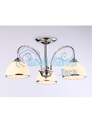 Светильник Ambrella light TR3181/3 CH/FR хром/белый матовый E27/3 max 40W D585*285