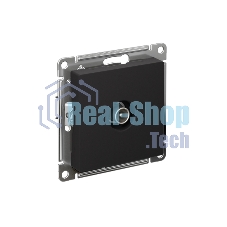 Механизм розетки TV оконечной AtlasDesign 1DB карбон