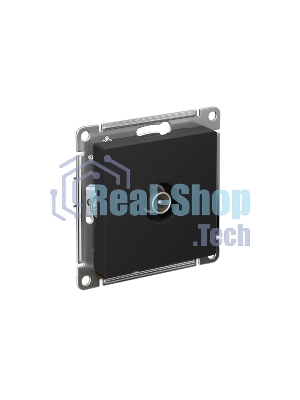 Механизм розетки TV оконечной AtlasDesign 1DB карбон