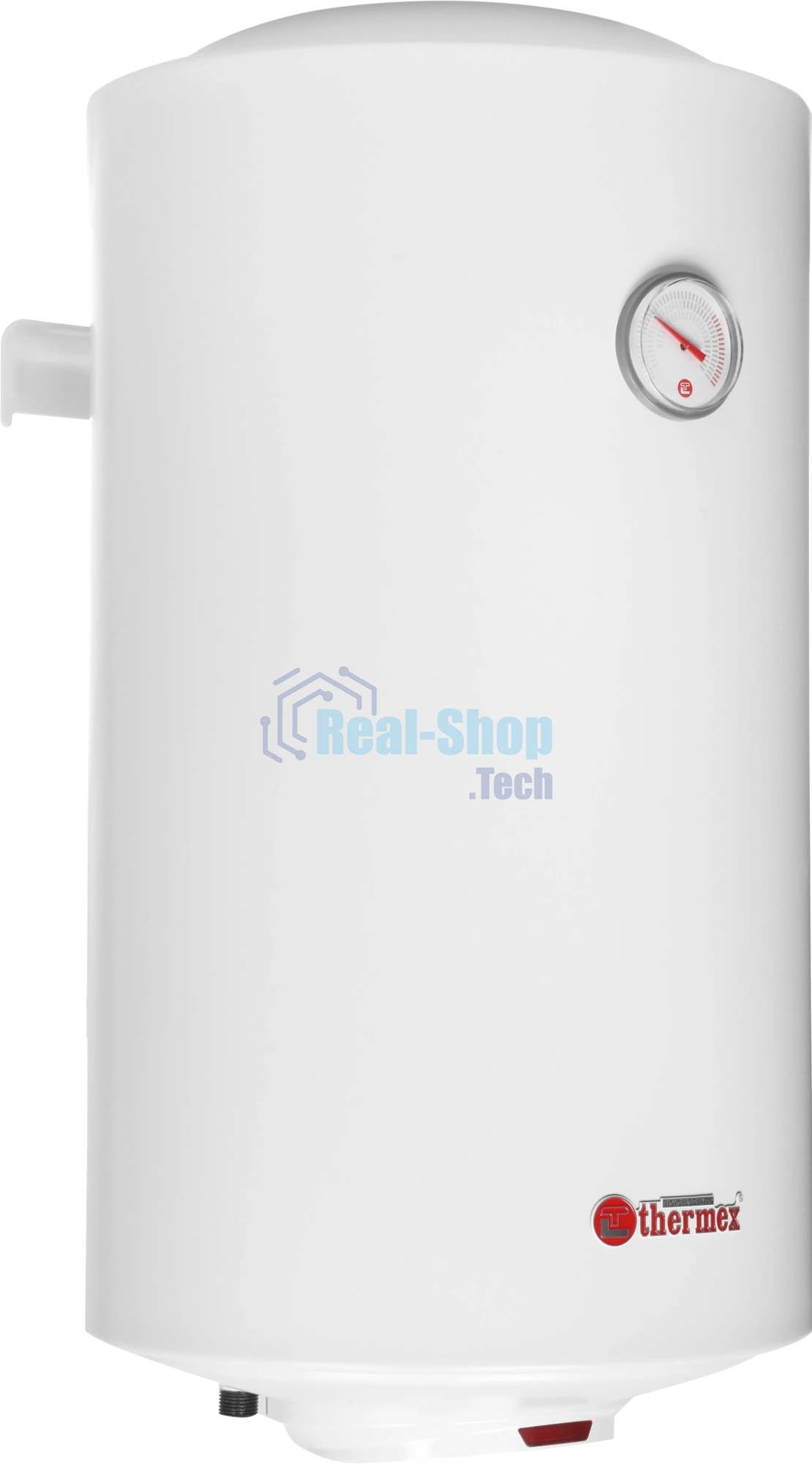 Водонагреватель электрический Thermex TitaniumHeat 50 V Slim белый, накопительный, 50 л, 2 кВт, настенный, вертикальный, узкий корпус, бак с титановым покрытием
