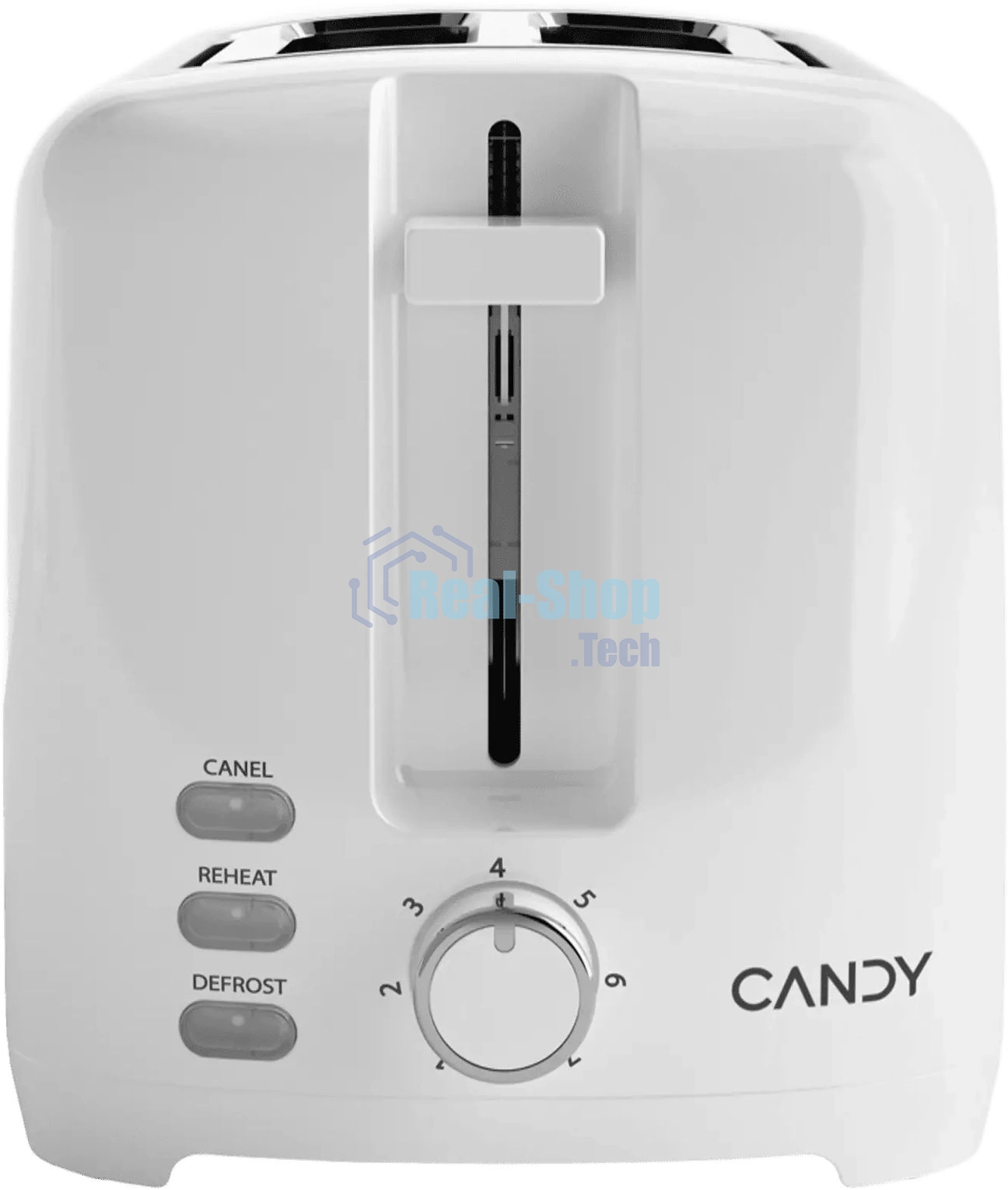 Тостер Candy CT-250 белый, 930 Вт, 2 слота