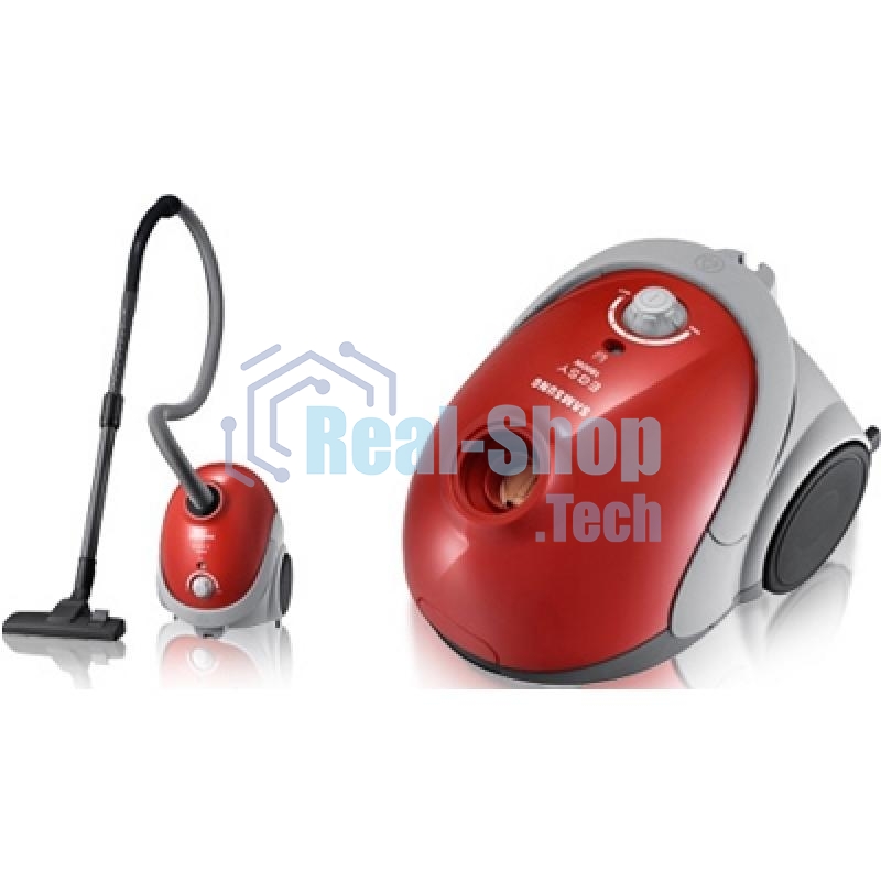 Пылесос Samsung VCC5251V3R 1800Вт, красный 410/1800 Вт, уборка сухая, пылесборник мешок, контейнер 2л