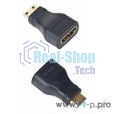 Переходник Gembird Переходник HDMI-miniHDMI 19F/19M, золотые разъемы, пакет
