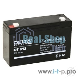 Батарея для ИБП Delta DTM 612 (6V, 12Ah)