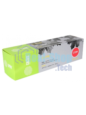 Картридж лазерный Cactus CS-C729Y желтый (1000 стр.) для Canon i-SENSYS LBP7010C/LBP7018C