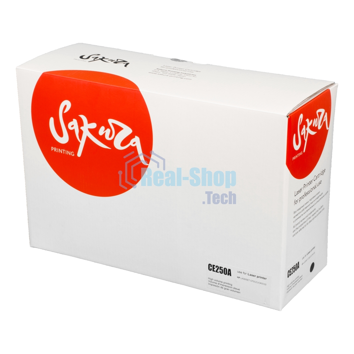 Картридж лазерный Sakura CE250A для HPColor LaserJet CM3530/CM3530fs, CP3525/CP3525n/CP3525dn/CP3525x, черный,5 000 к.