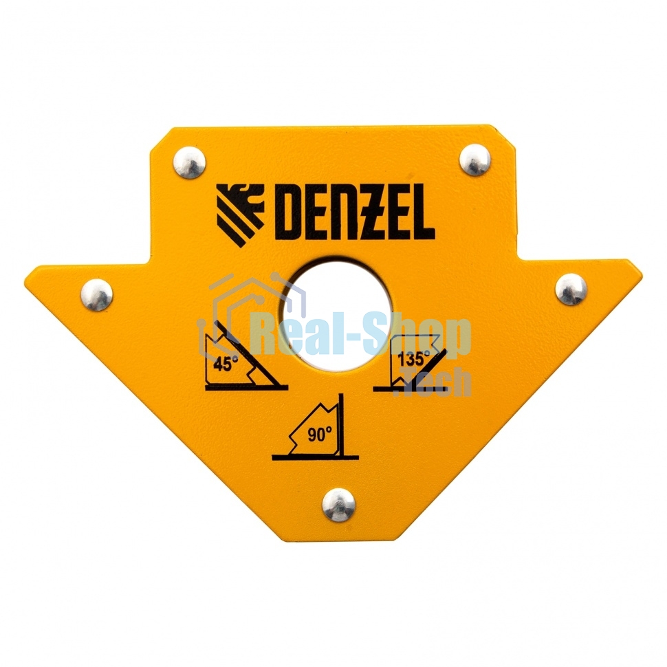 Фиксатор магнитный для сварочных работ Denzel усилие 50 LB