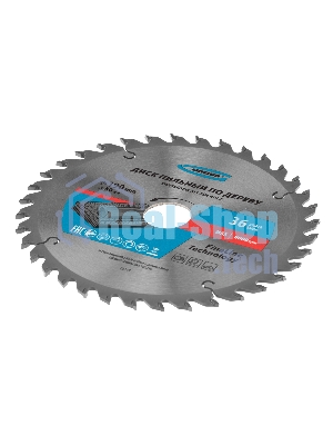 Пильный диск по дереву Gross ф190 х 30 мм, 36 зубьев
