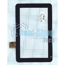 Сенсорное стекло (тачскрин) для Dns Air Tab E101. черное