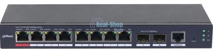 Коммутатор Dahua DH-S4210-8GT-110 16x1 Гбит/с управляемый