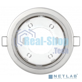 Светильник IEK GX53 встраив. точечный хром. LUVB0-GX53-1-K23