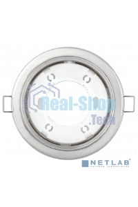 Светильник IEK GX53 встраив. точечный хром. LUVB0-GX53-1-K23