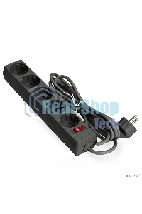 Сетевой фильтр ExeGate EX221188RUS SP-5-5B (5 розеток, 5 м, евровилка, черный)