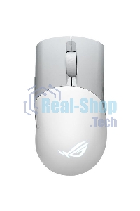 Мышь беспроводная/проводная ASUS ROG Keris Wireless AimPoint белый, 36000 dpi, радиоканал, Bluetooth, USB, кнопки - 5