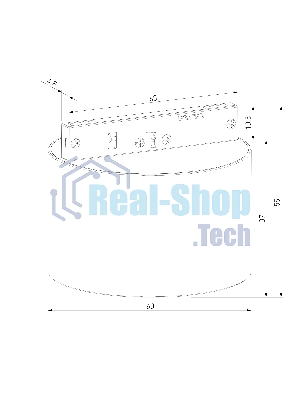 Трековый светильник Mini Magnetic 5W 3000K (латунь/черный) 85206/01