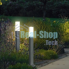 1537 TECHNO LED / Светильник садово-парковый со светодиодами серый