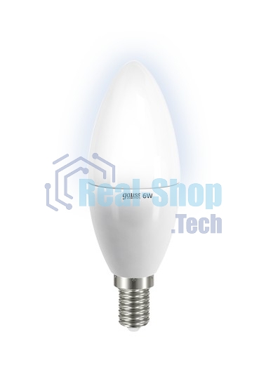 Лампа cветодиодная Gauss LED Elementary Candle 6W E14 4100K LD 33126