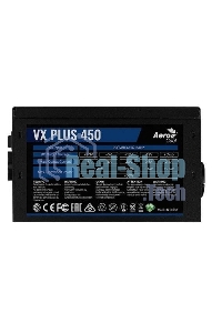Блок питания Aerocool/Formula VX-450 PLUS, 450Вт, 120мм, черный