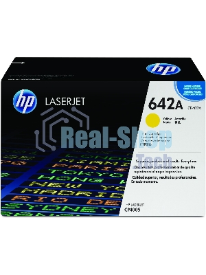Картридж лазерный HP CB402A желтый CP4005